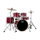 Mapex Venus 20" fusion drum kit - Crimson red sparkle