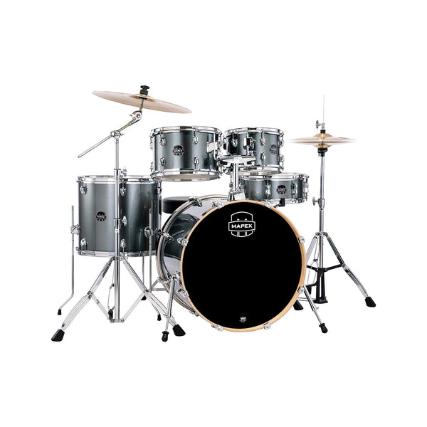 Mapex Venus 22" rock drum kit - Steel blue metallic