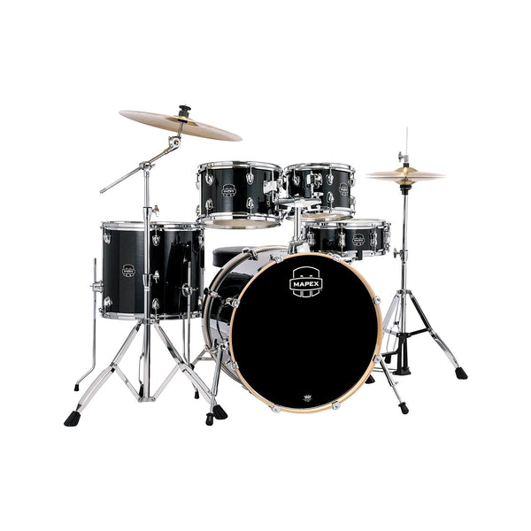 Mapex Venus 22" rock drum kit - Black galaxy sparkle