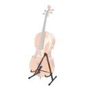 String Workshop Compact Cello Stand With Integrated Bow Holder
