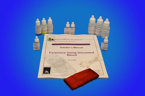 Forensic Mystery with Synthetic Blood Kit