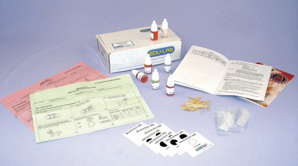 Blood Typing Kit, Simulated - Edulab (Each)