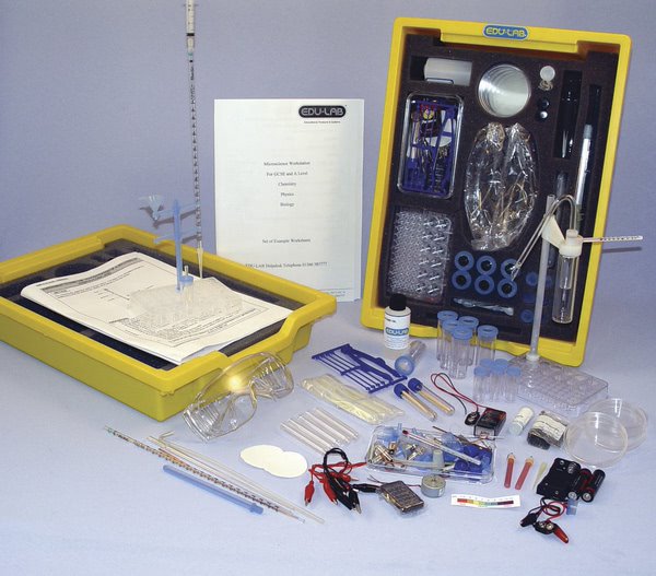 Microscience Work Station, Biology, Physics and Chemistry - Edulab