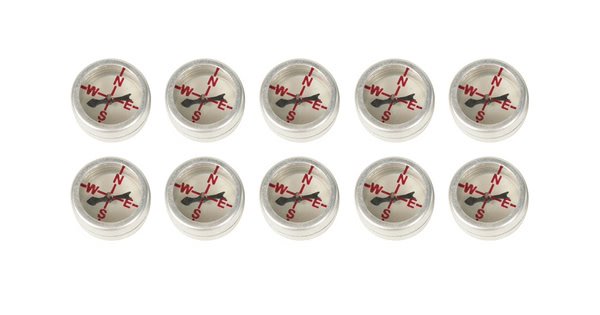 Plotting Compass, Double Glass Face (Pack of 10 )