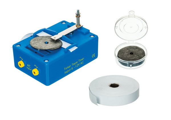 Ticker Tape Timer, 6V incl.Tape &amp; Disc (Each)