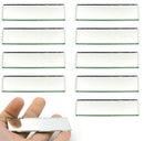 Plain Mirror Strips - 75x25mm x 10pcs