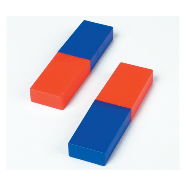 Magnets, Plastic Covered, 80x23x10mm (Pair)