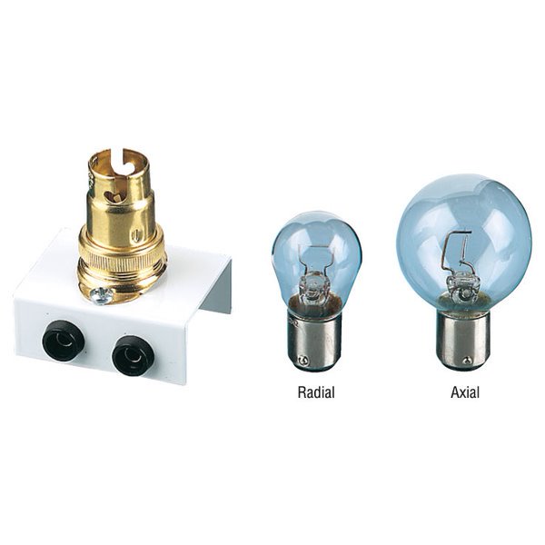 Bulb Holder SBC 12V 4mm Socket (Each)