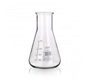 Flask, Erlenmeyer, Borosilicate Glass, Wide Mouth, Graduated, 50ml (Pack 10)