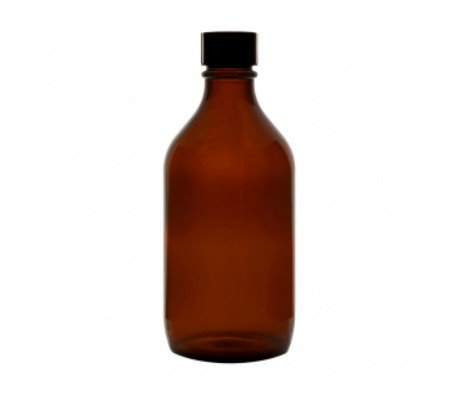 Bottles, Winchester, Amber Glass, Black Screw Cap, Thread R3/24, 100ml (Pack 20)