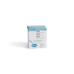 Hach, LCK614, COD Cuvette Test, 50-300mg/L O2 (Pack 25)