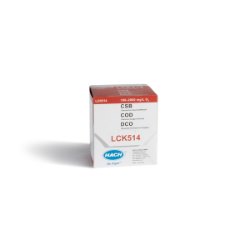 Hach, LCK514, COD Cuvette Test 100-2000mg/L O2 (Pack 25)