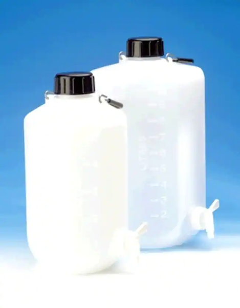 Aspirator, Hexagonal,Polythene with replaceable PP Tap 5L  (Each)