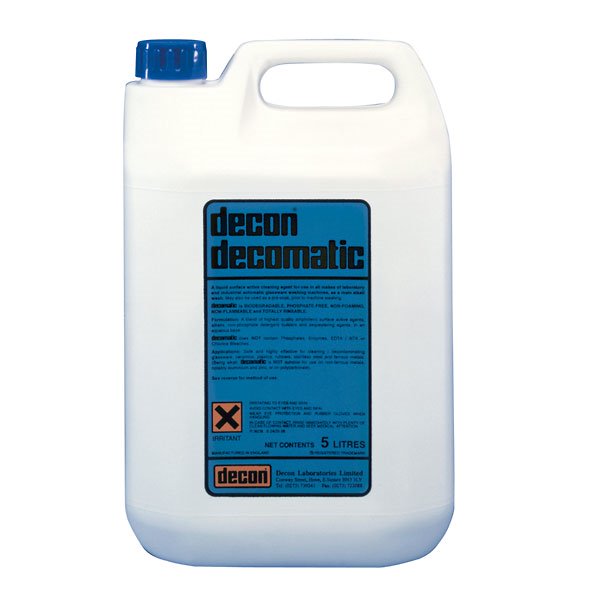 Decomatic Cleaning Agent, 5Ltr (Each)