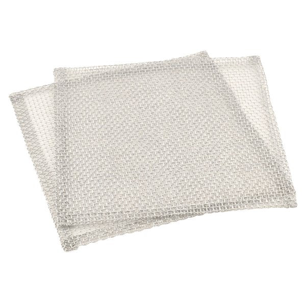 Gauzes, Iron, Plain Mesh, 125x125mm (Pack 10)