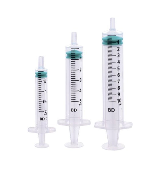 Syringes, Plastic, Sterile, Plastipak, 5ml (Pack 100)