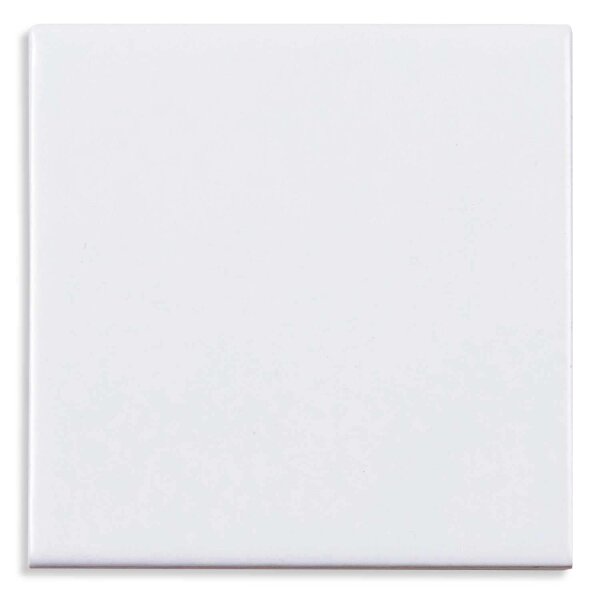 Flat Tile/Plates White Ceramic 150X150mm (Pack of 5)