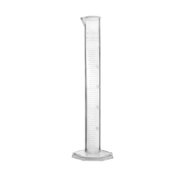 Measuring Cylinder, Polypropylene, 25ml (Pack of 10)