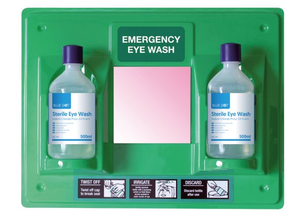 Eye, Wash, Station, C, W, X, Ml, W-500ml Sterile Saline (Each)