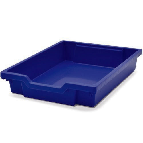 Shallow F1 Tray Royal Blue 427x312x75mm  (Each)