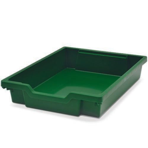 Shallow F1 Tray Grass Green 427x312x75mm  (Each)