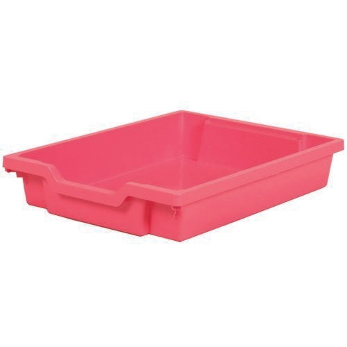 Shallow F1 Tray Fuchsia Pink 427x312x75mm  (Each)