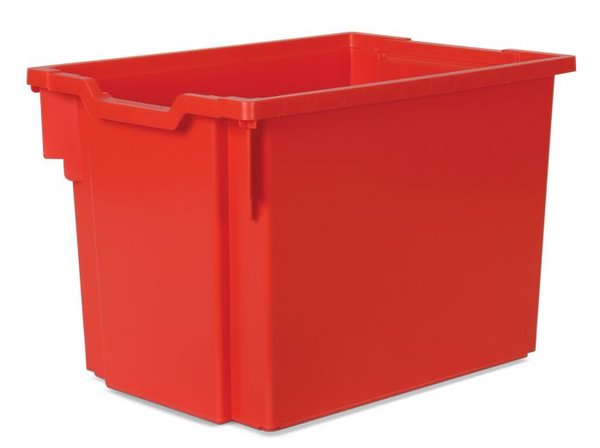 Jumbo F3 Tray Flame Red 430x312x300mm  (Each)