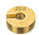 Weight, Slotted, Brass, 20g  (Each)