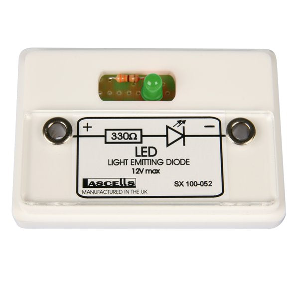 Mounted Component, Green LED  (Each)