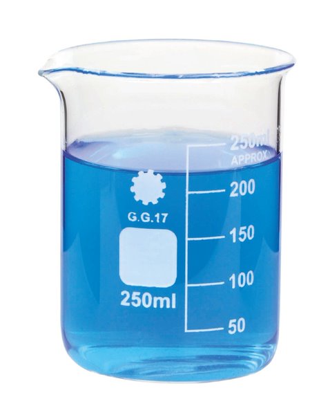 Beaker Low form Spouted ISO3819 DIN12331, 100ml (Pack of 6)