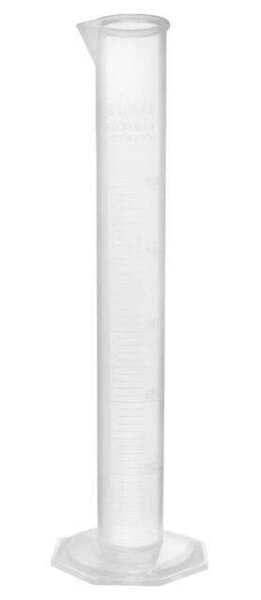 Cylinder Measuring Graduated-Hexagonal, cap. 50ml, Polypropylene (Pack of 10)