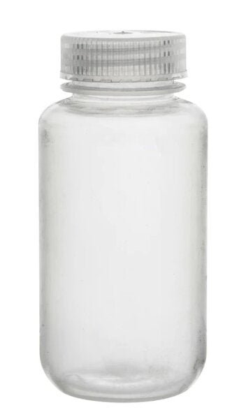 Polypropylene Reagent Bottle Wide Neck with Screw Cap - 250mL x 10pcs