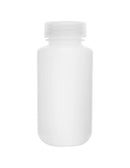HDPE Reagent Bottle Wide Neck with Screw Cap - 250mL x 12pcs