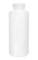 HDPE Reagent Bottle Wide Neck with Screw Cap - 1L x 6pcs