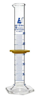 Graduated Glass Measuring Cylinder Class B to ASTM E1272 Std - 25mL