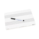 A4 Music Whiteboard With 2 Pre-Printed Staves