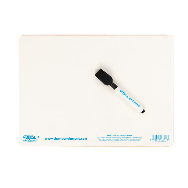 A4 mini dry-wipe whiteboard - 12 pack