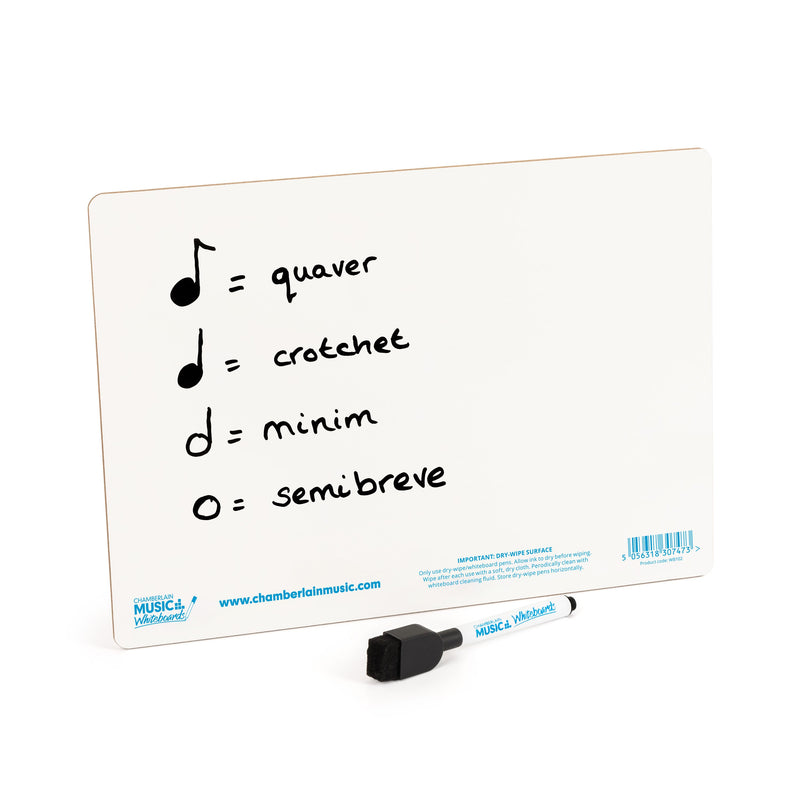 A4 mini dry-wipe whiteboard - 12 pack