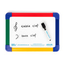 Magnetic A4 mini dry-wipe whiteboard