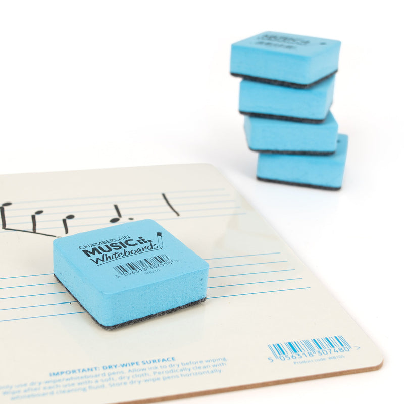 Dry wipe whiteboard eraser pad - Single