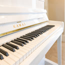 Kawai K-200 upright piano - Polished White
