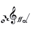 Magnetic Music Symbols 1 - Notes, Rests, Clefs, And Dynamics