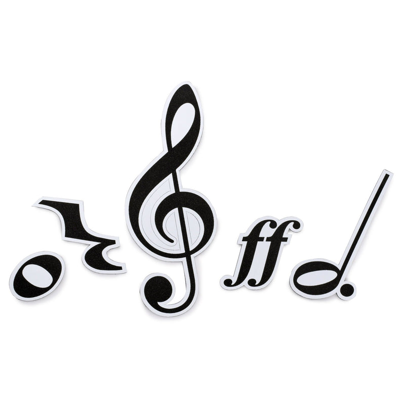 Magnetic Music Symbols 1 - Notes, Rests, Clefs, And Dynamics