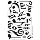 Magnetic Music Symbols 1 - Notes, Rests, Clefs, And Dynamics
