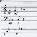 Magnetic Music Symbols 1 - Notes, Rests, Clefs, And Dynamics