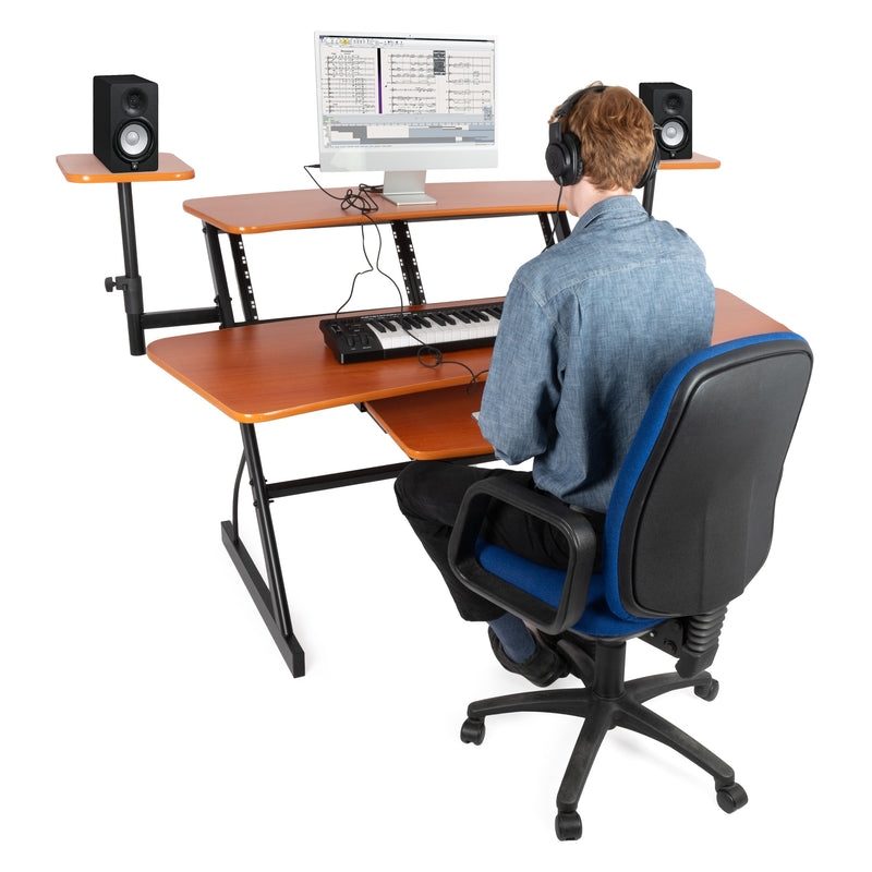 Apextone deluxe studio workstation desk - A1