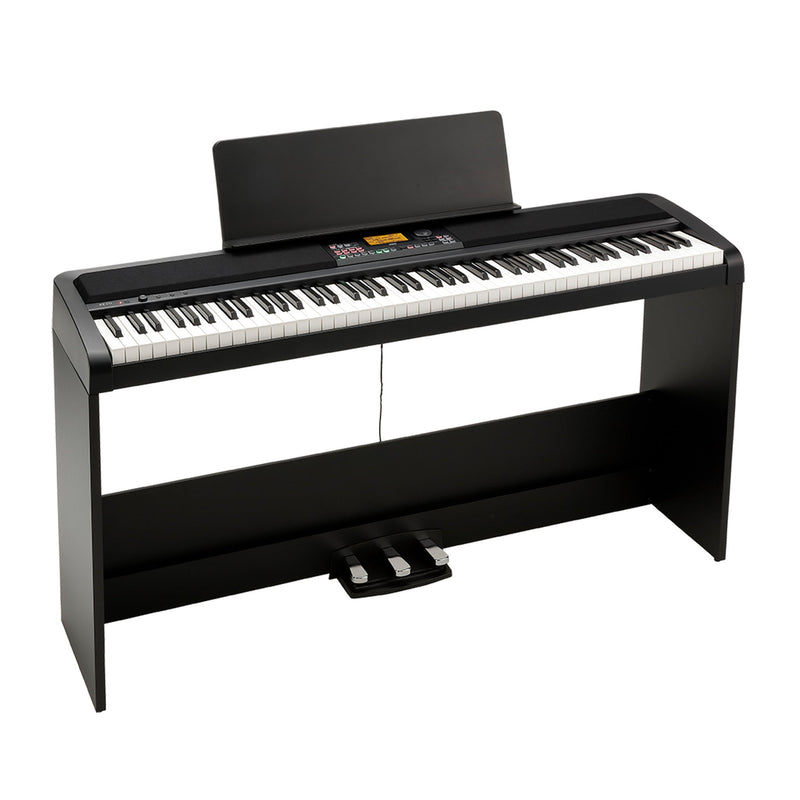 Korg XE20 digital ensemble piano - Black (including stand and pedal unit)