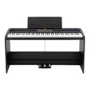 Korg XE20 digital ensemble piano - Black (including stand and pedal unit)