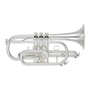 Yamaha YCR6330II professional model Bb cornet - Silver plated