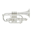 Yamaha YCR8335G custom neo series Bb cornet - Silver plated